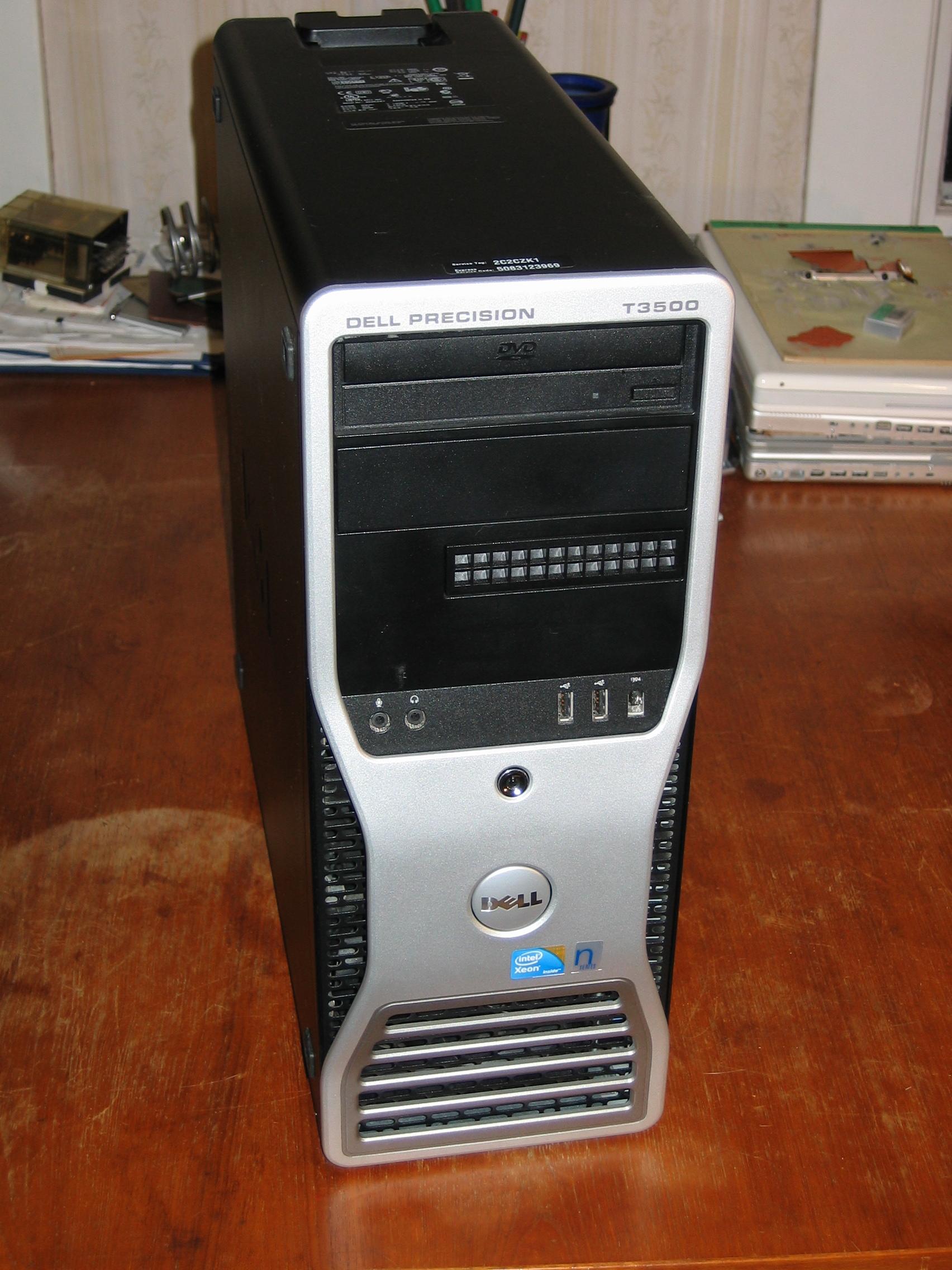 المعصره للبيع Dell Precision T3500 Workstation + Creative Labs SB0880