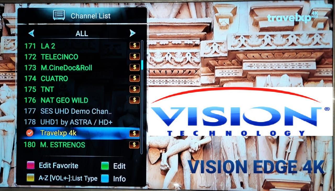 تحديث جديد VISION EDGE 4K  اضافات جديدة FOREVER PRO 129 بتاريخ 19-02-2020 816143979