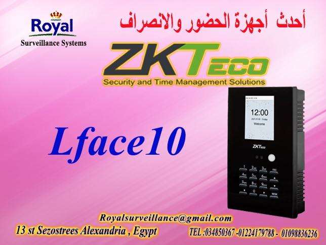    جهاز حضور وانصراف ماركة ZK Teco  موديل Lface10 962831416